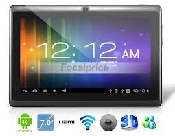 7 "Android 4.0.4 A13 1.2GHz Tablet PC com 3G externa, a repr